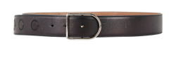 Christian Dior Belt, Leather, Black, 23-MA-0126, Sz L, DB, 2*