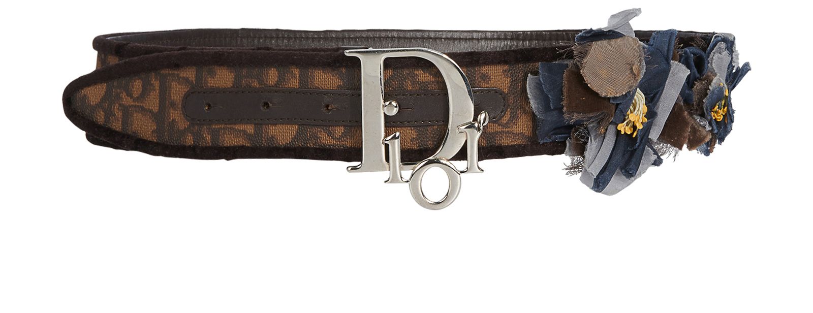 Pre-loved Christian Dior Monogram Flower Belt - £180