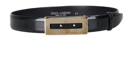 Dolce & Gabbana Rectangle Buckle Belt, front view