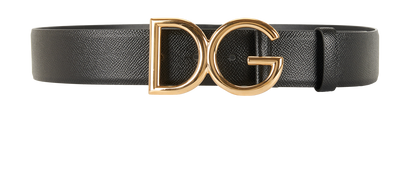 Dolce&Gabbana Logo Belt, front view