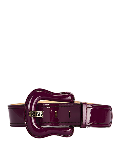 Fendi Purple Belt, front view