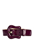 Fendi Purple Belt, front view