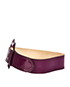 Fendi Purple Belt, bottom view