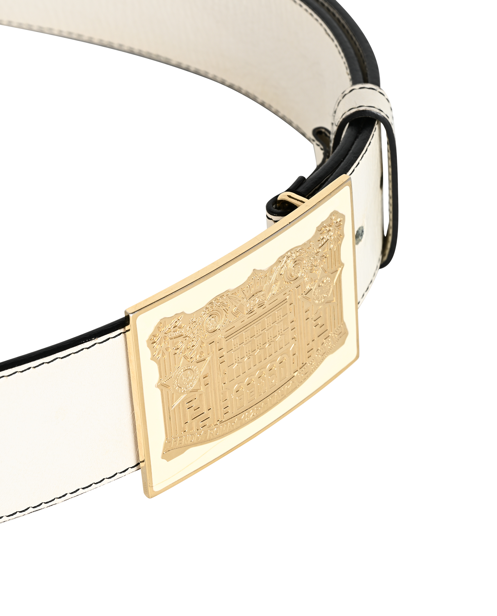 Fendi Belt, &pound;180, Accessories, White, Leather, Other view