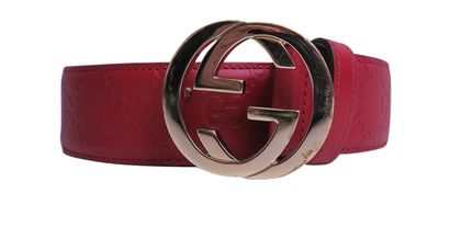 Gucci Guccissima Belt, front view