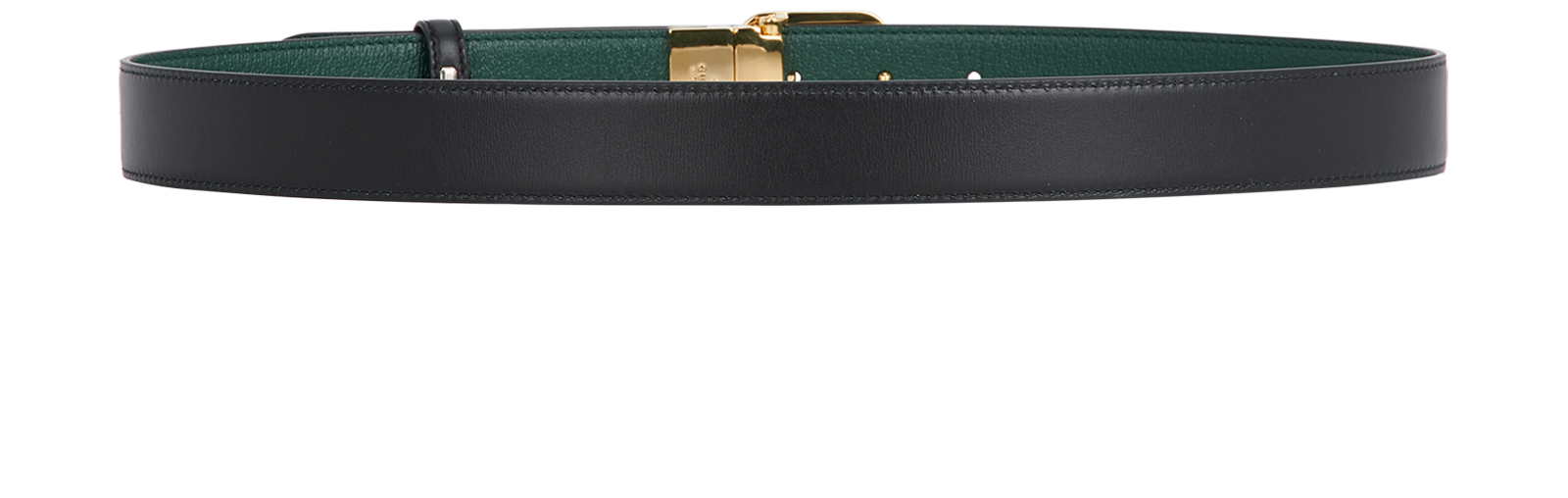 Gucci Square GG Reversible Belt, &pound;250, Accessories, Black/Green, Leather, Other view
