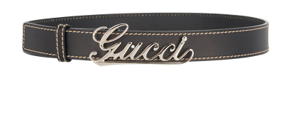Gucci Logo 85cm Belt, front view