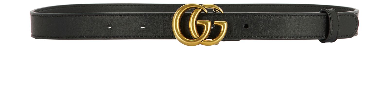 Gucci marmont gg online slim belt