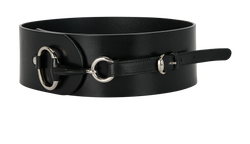 Gucci Horsebit Wide Belt, Leather, Black, 75cm, MII, 2*