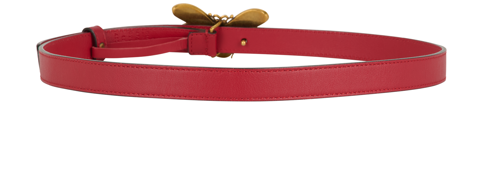 Gucci Bee Belt, &pound;170, Accessories, Red, Leather, Back view