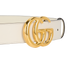 Gucci GG Marmont Wide Belt, £200, Accessories, Cream, Leather, Other view