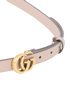 Gucci GG Marmont Thin Belt, &pound;220, Accessories, Pink, Leather, Other view