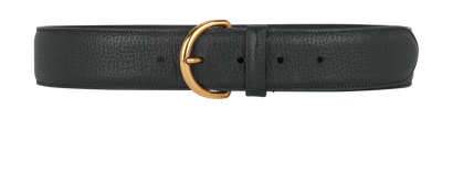 Gucci D-Ring Buckle Belt, &pound;90, Accessories, Black, Leather, Front view