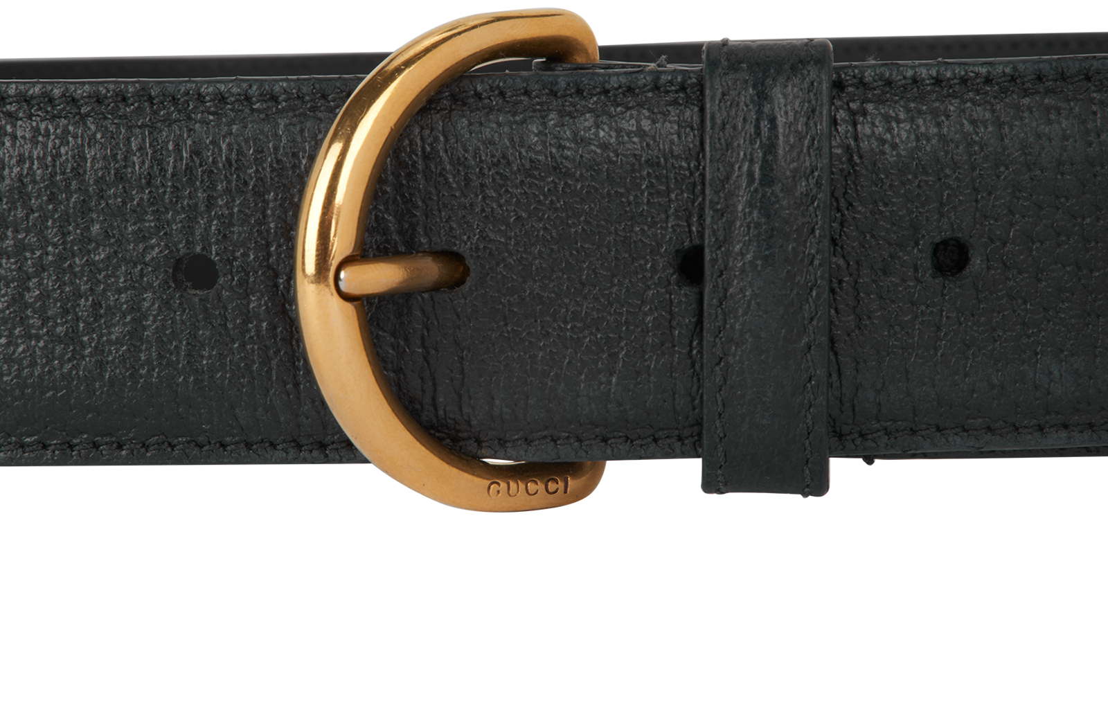 Gucci D-Ring Buckle Belt, &pound;90, Accessories, Black, Leather, Other view