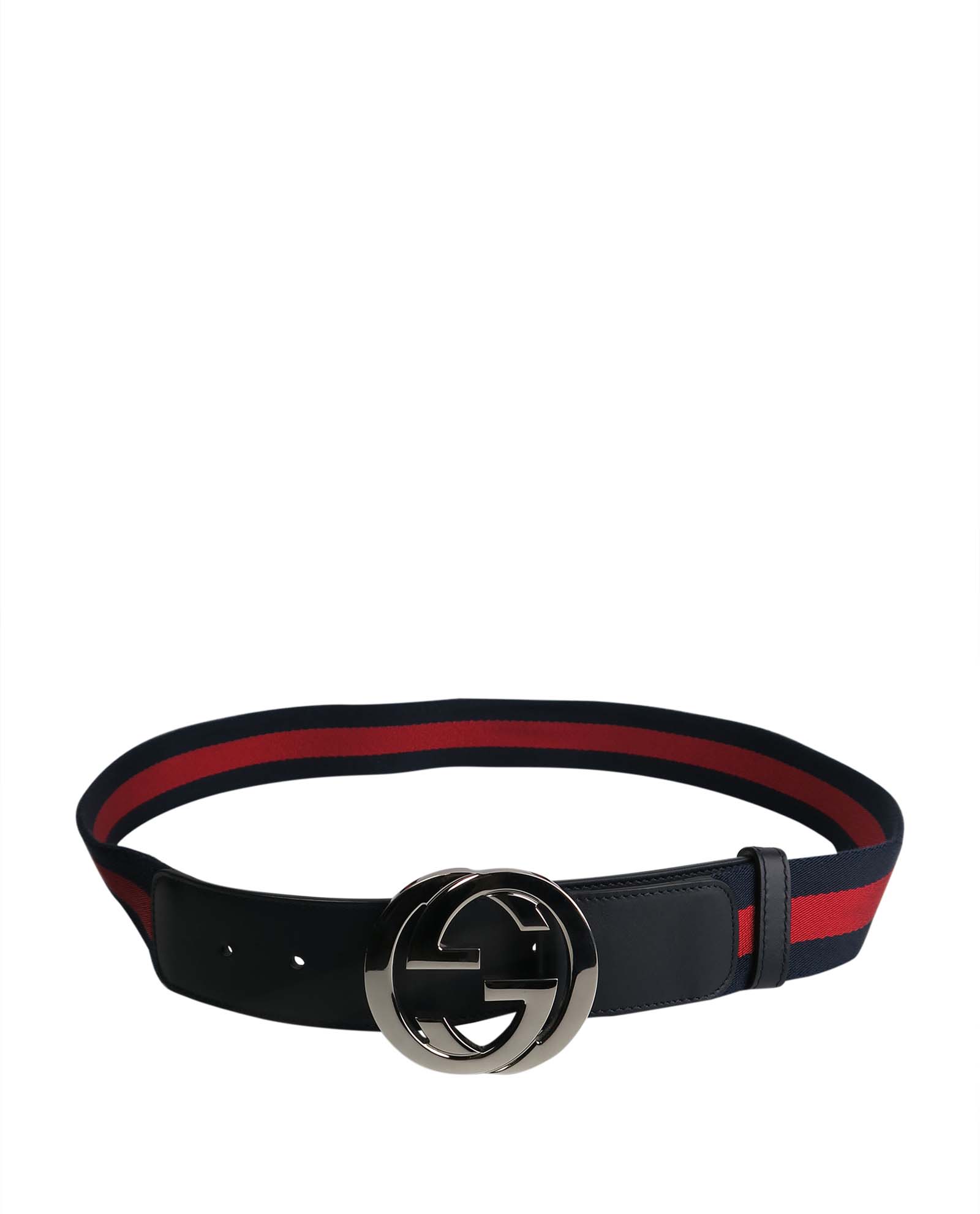 gucci stripe belt