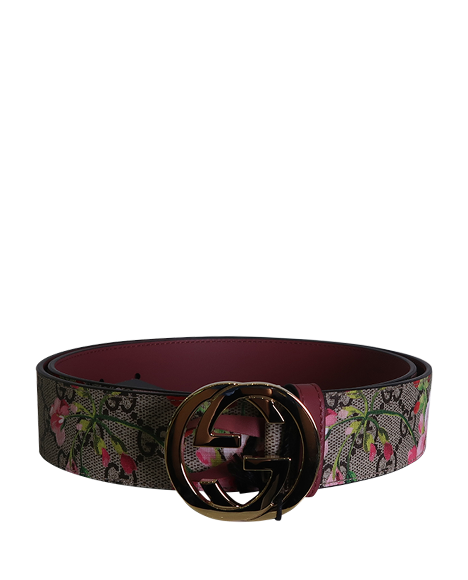 Gucci women's hot sale floral belt