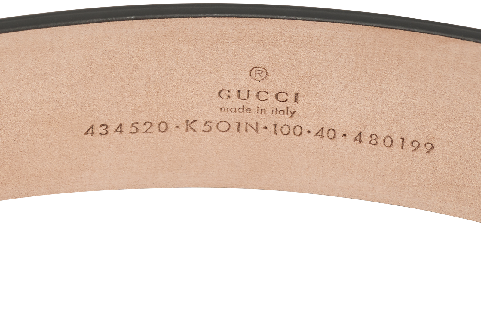 Gucci Kingsnake Print GG Supreme Belt, &pound;220, Accessories, Black, Canvas, Other view