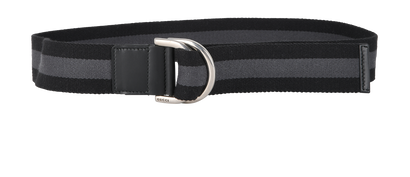 Gucci Web D Ring Belt, front view