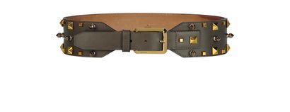 Gucci Wide Studded Belt, £260, Front view