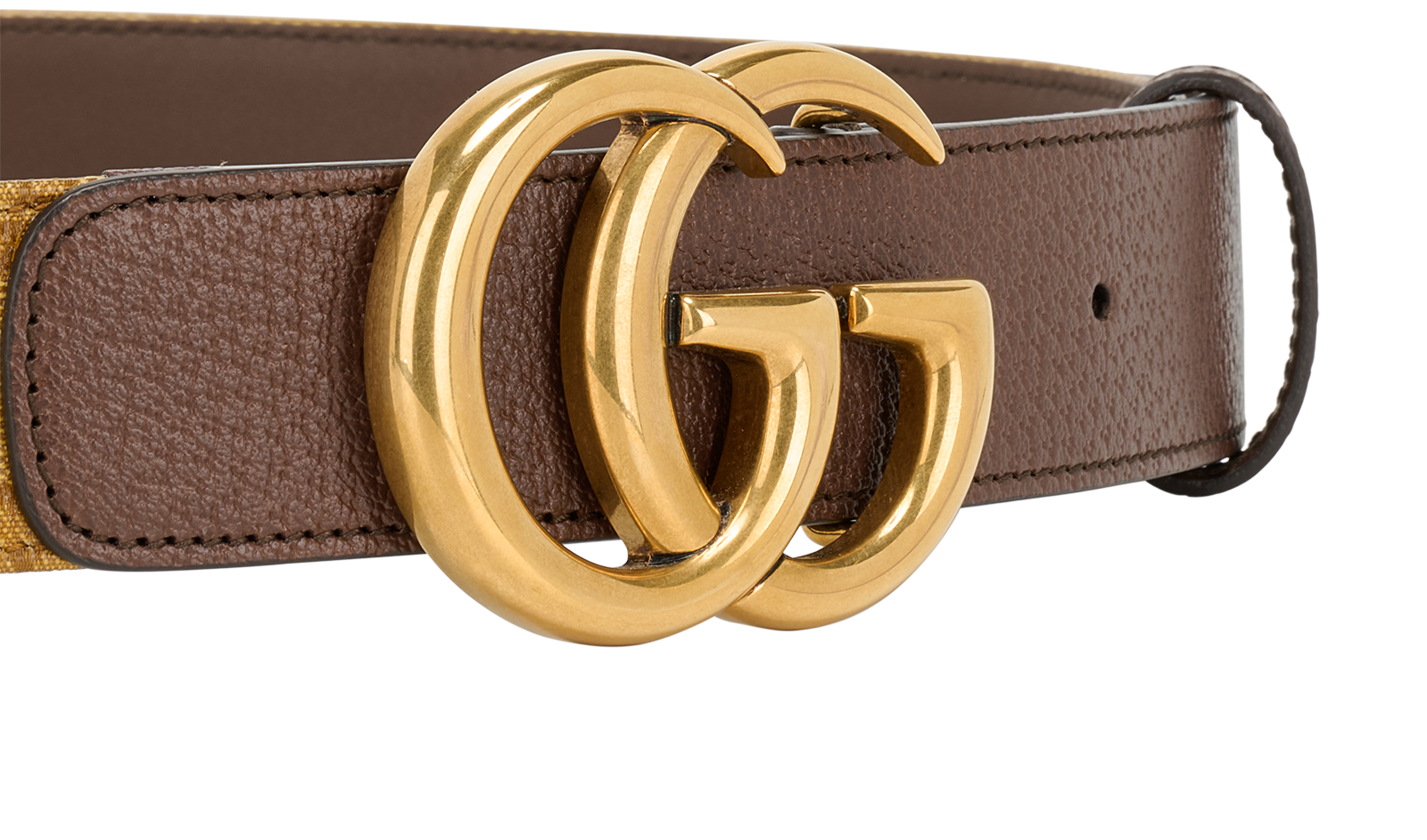 Gucci X Adidas GG Marmont Belt, &pound;220, Accessories, Brown/Tan, Coated Canvas/Leather, Other view