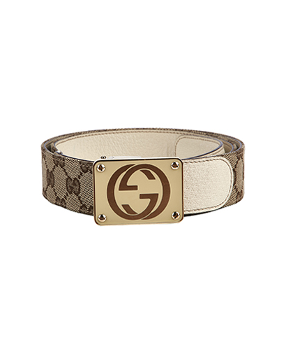 Gucci GG Plaque Belt, front view