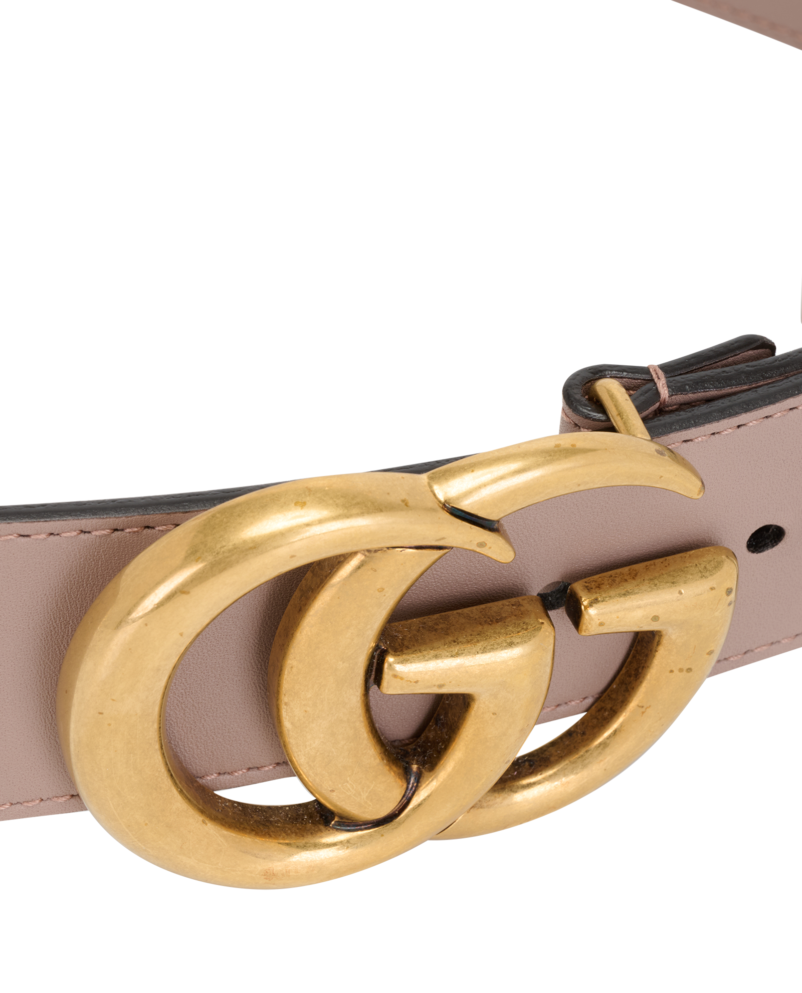 Gucci GG Marmont Wide Belt, &pound;180, Accessories, Taupe, Leather, Other view