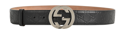 Gucci Interlocking GG Belt, front view