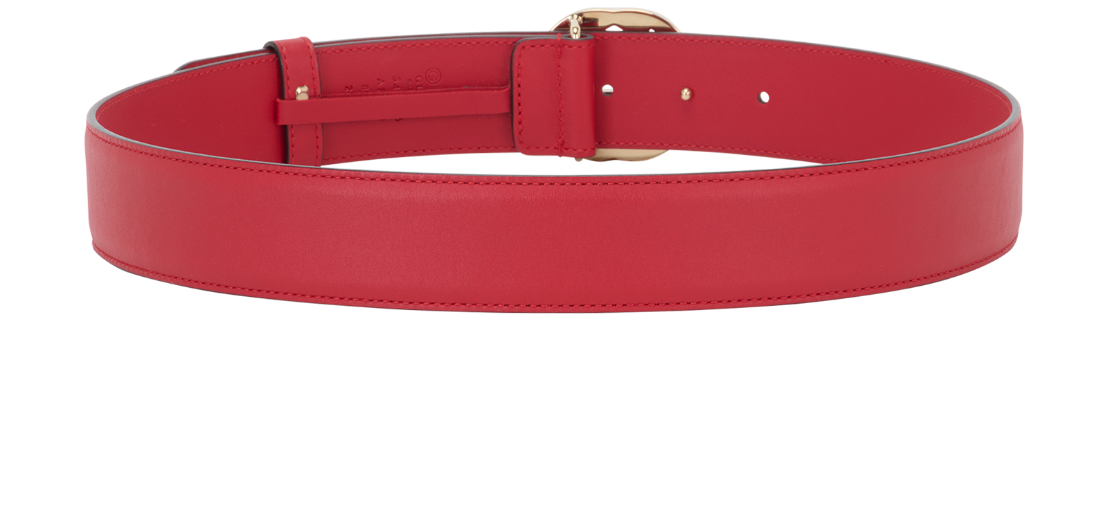 Gucci GG Belt, &pound;120, Accessories, Red, Leather, Back view