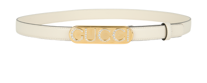 Gucci Crystal Logo Belt, front view