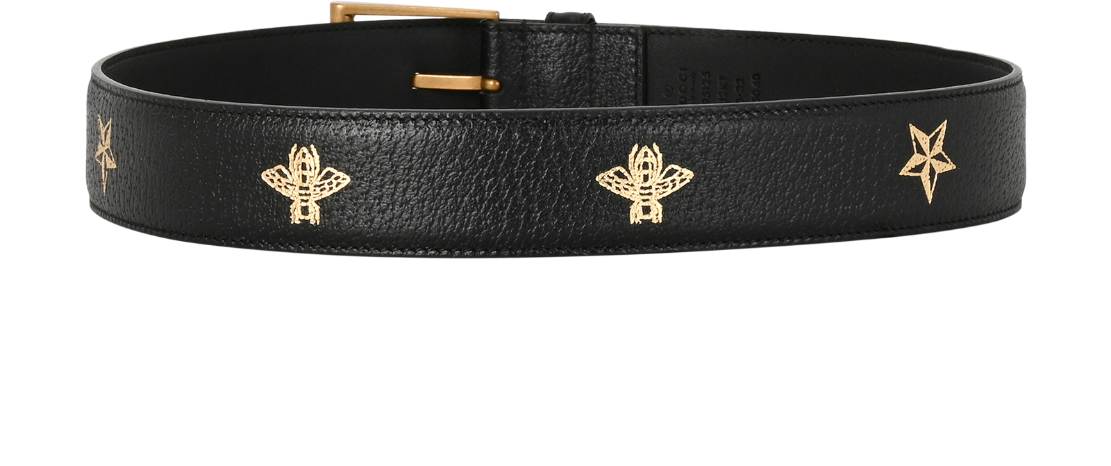 Gucci Bee Belt, &pound;180, Accessories, Black, Leather, Back view