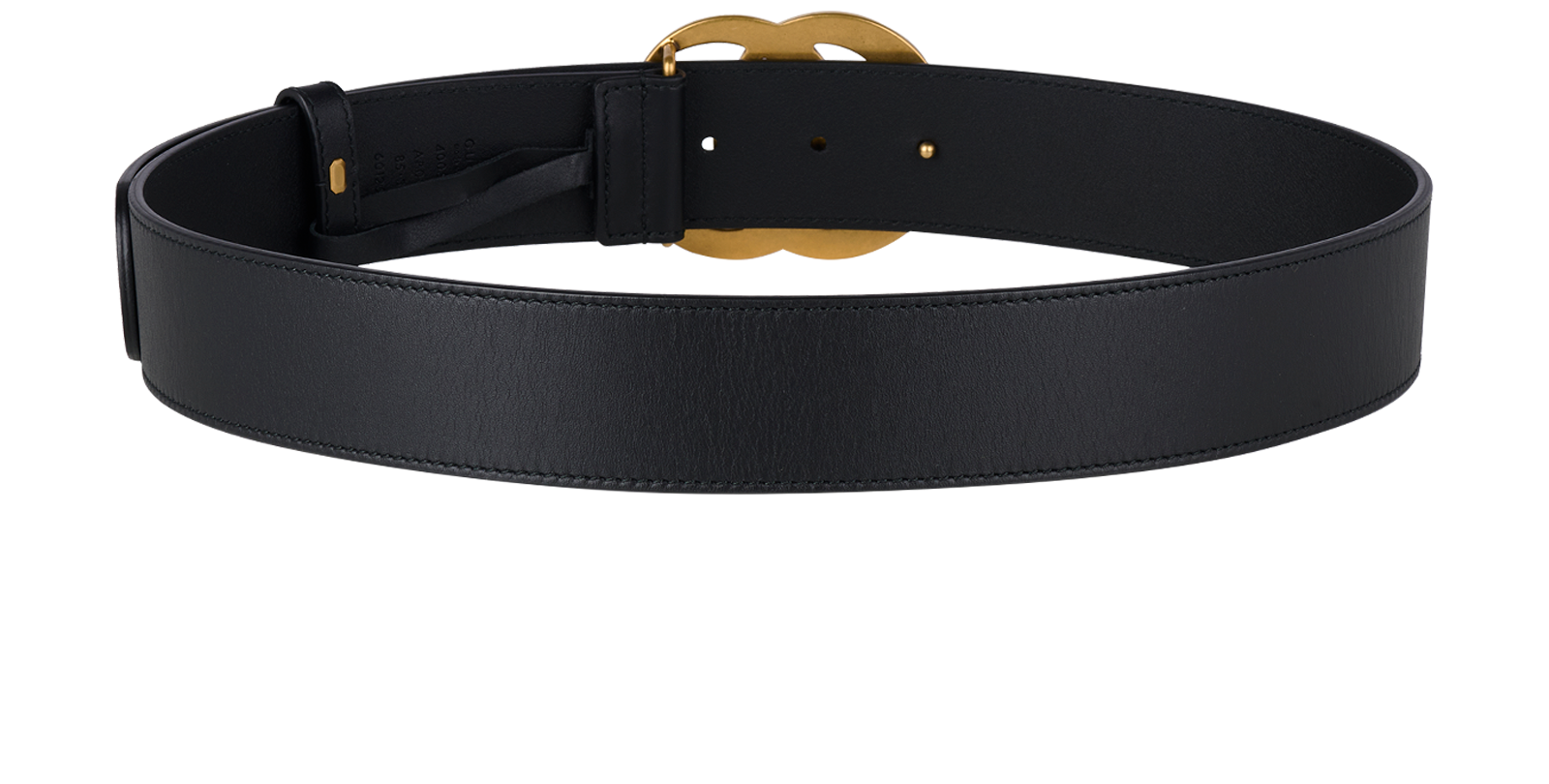 Gucci Marmont Wide Belt, &pound;310, Accessories, Black, Leather, Back view