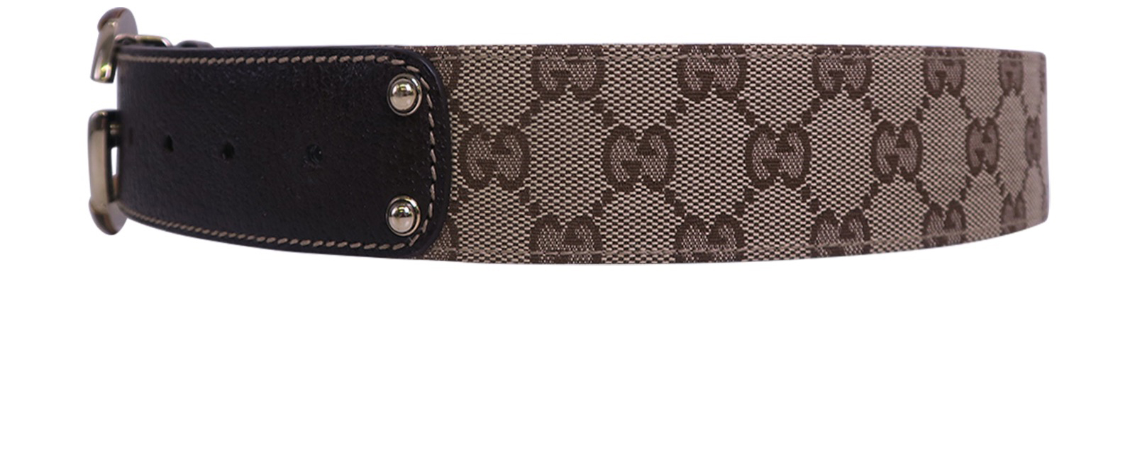 Gucci Bamboo G Belt, &pound;275, Accessories/Clothing, Tan, Canvas, Bottom view