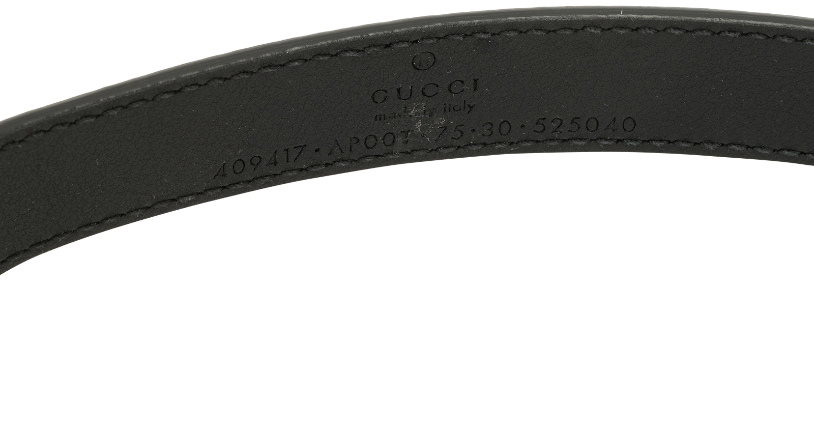 Gucci GG Marmont Thin Belt, &pound;180, Accessories, Black, Leather, Other view