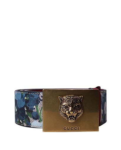 Gucci Tiger Plaque Belt, front view