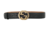 Gucci Interlocking G Embossed Belt, front view