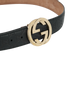 Gucci Interlocking G Embossed Belt, other view