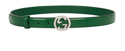 Gucci Interlocking GG Belt, front view
