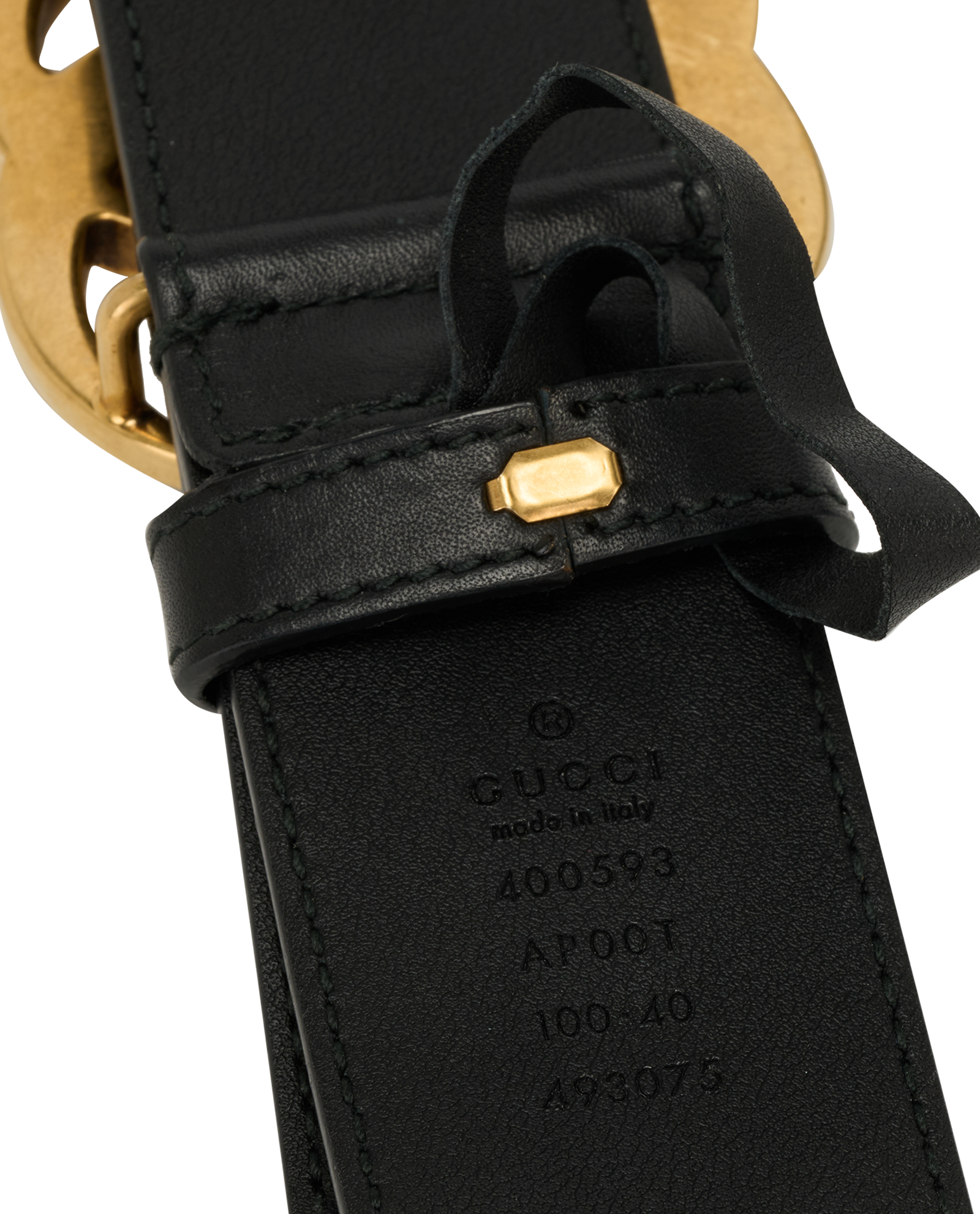 Gucci GG Marmont Wide Belt, &pound;175, Accessories, Black, Leather, Other view