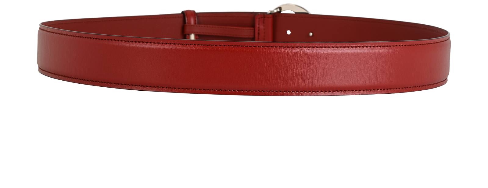 Gucci GG Belt, &pound;295, Accessories, Red, Leather, Back view