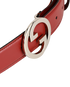 Gucci GG Belt, &pound;295, Accessories, Red, Leather, Other view