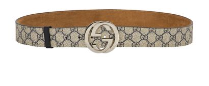 Gucci GG Supreme Men's Belt, &pound;120, Front view