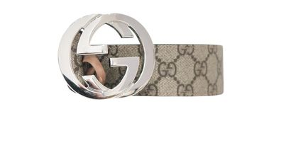 Gucci GG Supreme Belt, front view