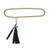 Gucci Marmont tassel belt, front view