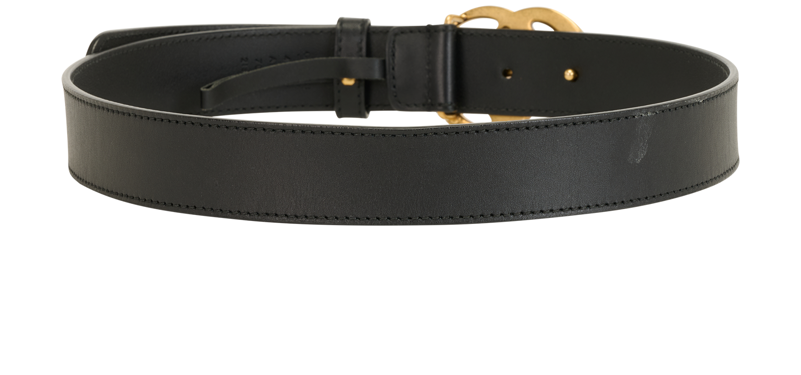 Gucci GG Belt, &pound;190, Accessories, Black, Leather, Back view