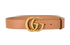Gucci Wide GG Marmont Belt, &pound;275, Accessories, Beige, Leather, Front view