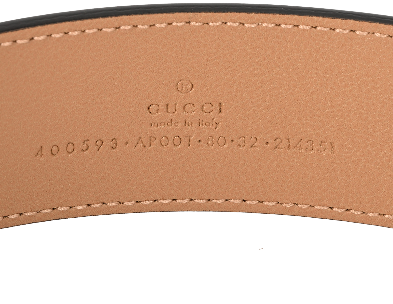 Gucci Wide GG Marmont Belt, &pound;275, Accessories, Beige, Leather, Other view