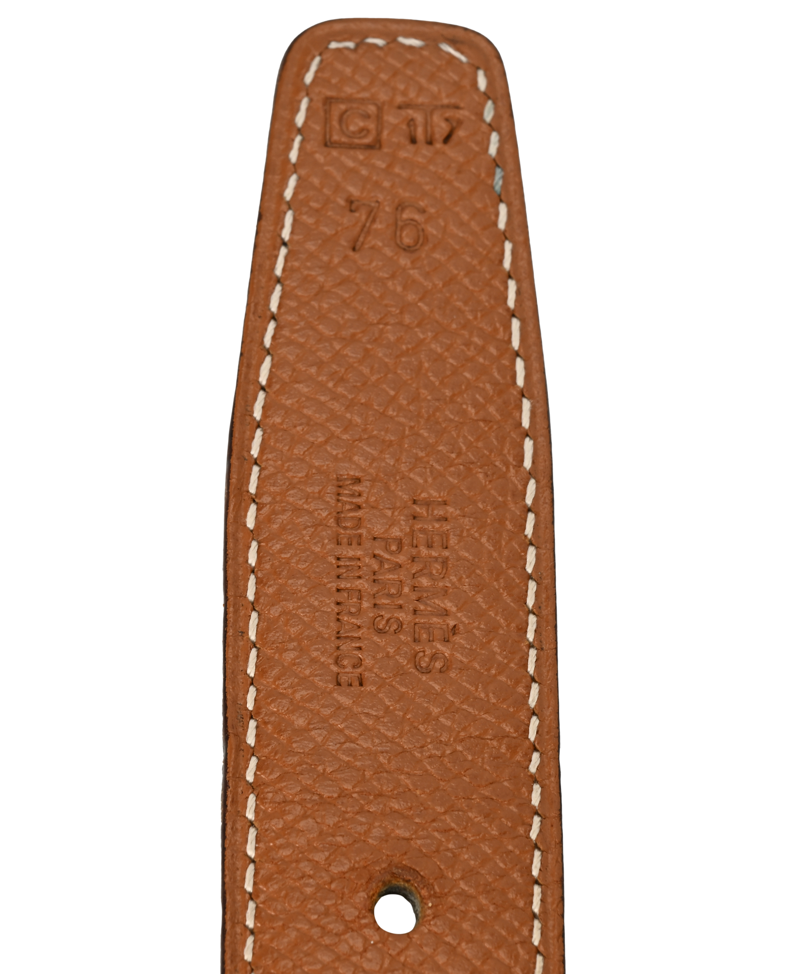 Hermes H Buckle Reversible Slim Belt, &pound;250, Accessories, Black/Brown, Leather, Other view