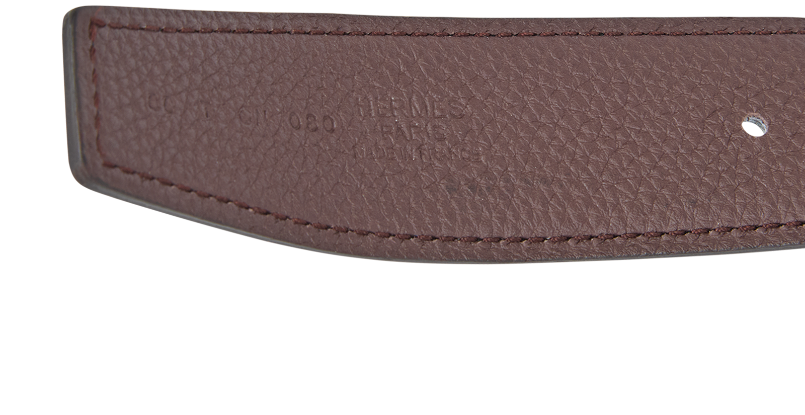 Hermes H Au Carre Reversible Belt, &pound;290, Accessories, Black/Brown, Leather, Other view
