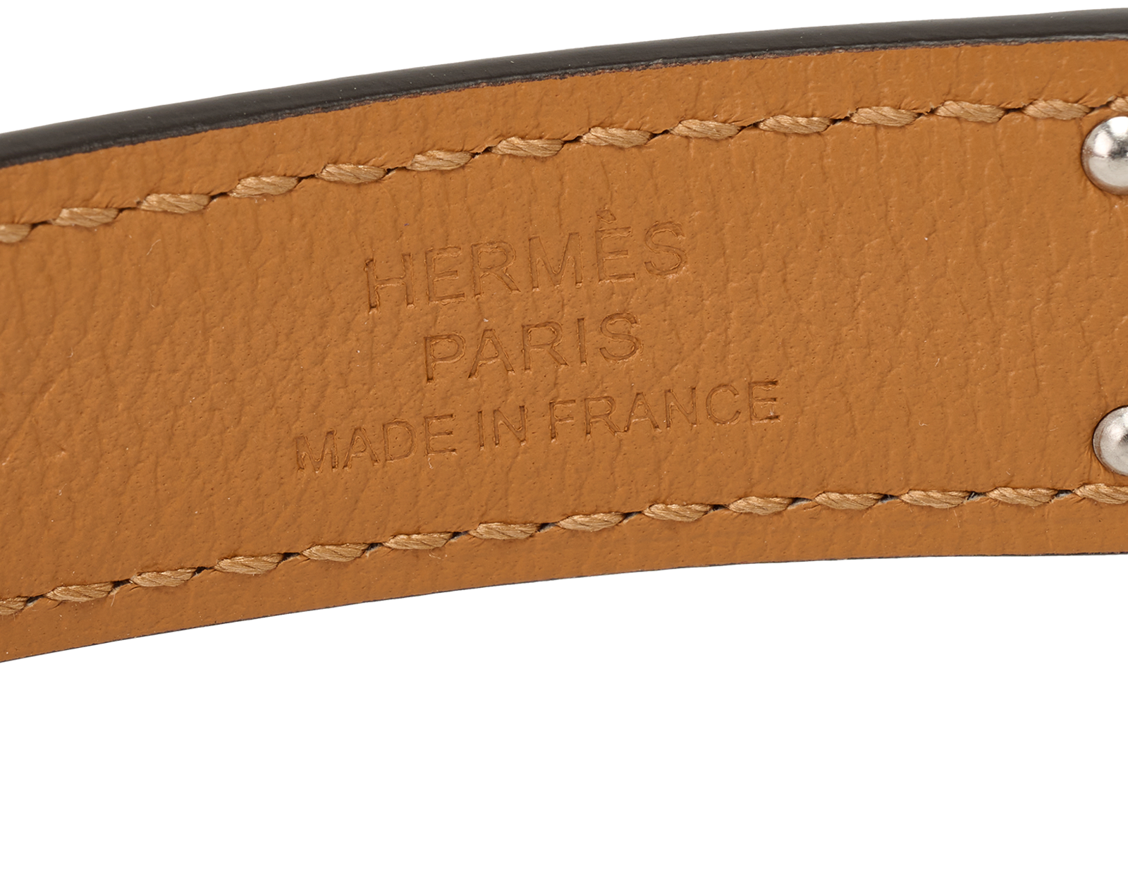 Hermes Kelly Pocket 18 Belt, &pound;1,100, Accessories, Cream, Leather, Other view