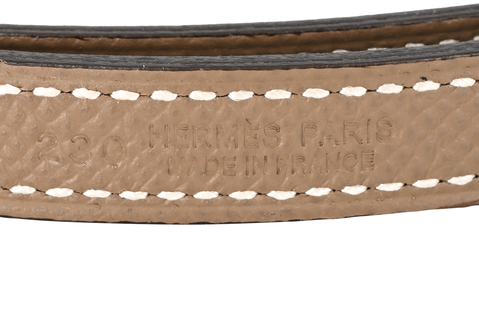 Hermes Focus Buckle 13mm Belt, &pound;395, Accessories, Taupe, Leather, Other view